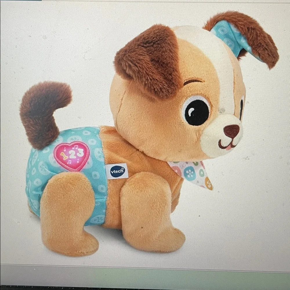 VTech Baby Explore and Move with Walking Puppy Plush Toy
